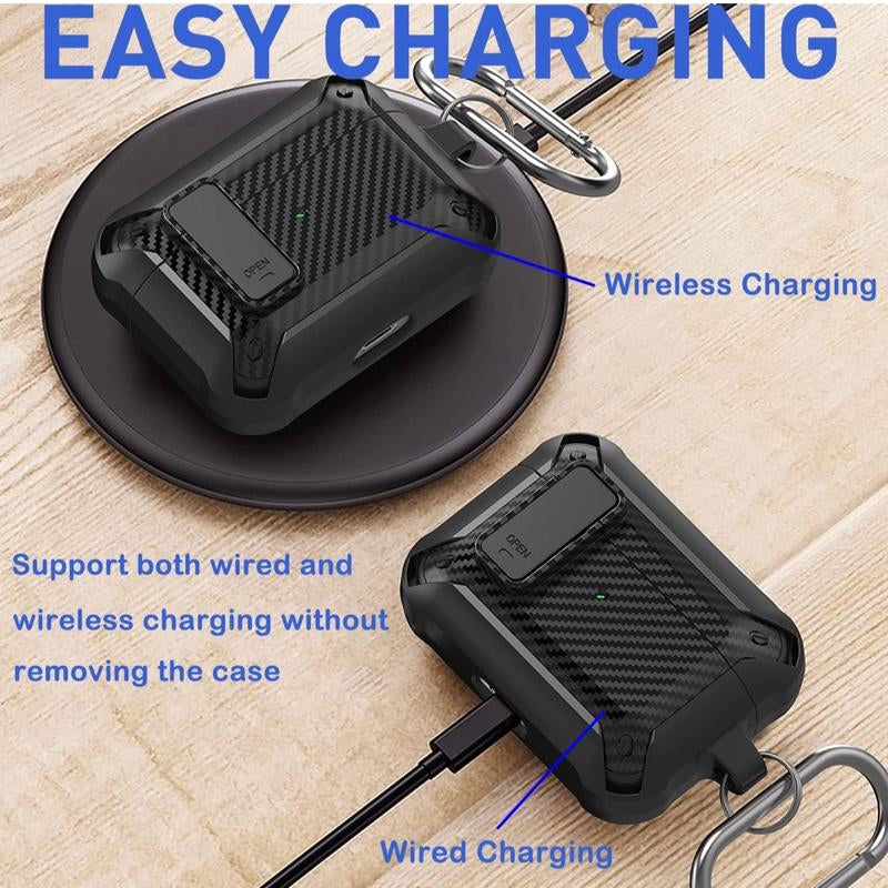 Airpods 3Rd Generation Carbon Fiber Case. TPU
