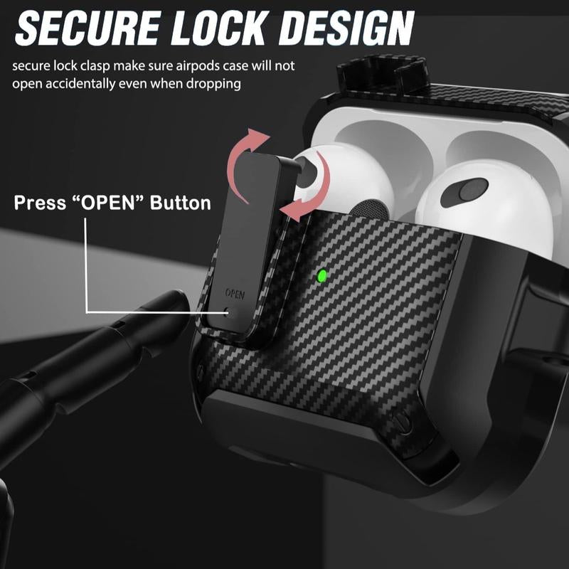 Airpods 3Rd Generation Carbon Fiber Case. TPU